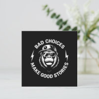 Mauvais Choix de Singe Font de Bonnes Histoires Hu