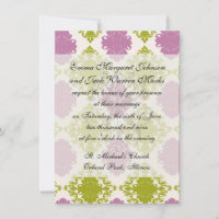 mauve lavande chaux vert diamant blanc damassé