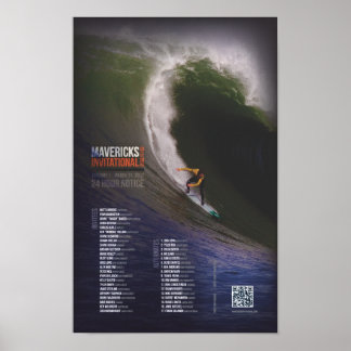 Invitation Mavericks - Poster de la cérémonie d'ou