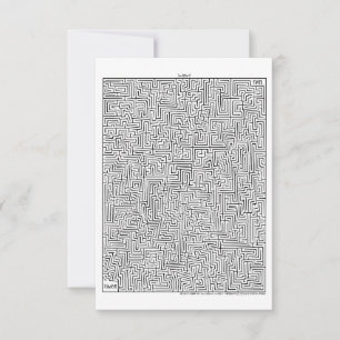 Invitation Mayan 1 Maze Extraordinaire !Invitation