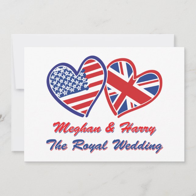 Invitation Meghan et Harry (Devant)