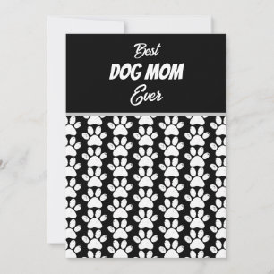 INVITATION MEILLEUR CHIEN MOM JAMAIS