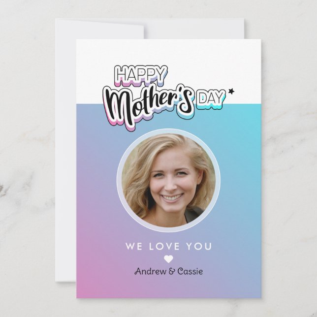 Invitation Meilleure maman qui soit (Devant)