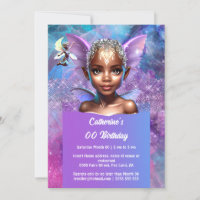Melanin pixie ailes fées jolie fille princesse