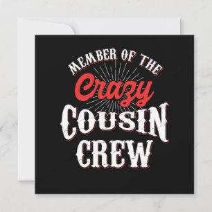 Invitation Membre Du Crazy Cousin Crew Frère Soeur Gif