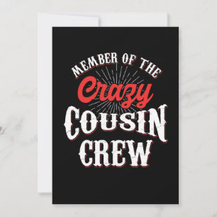 Invitation Membre Du Crazy Cousin Crew Frère Soeur Gif