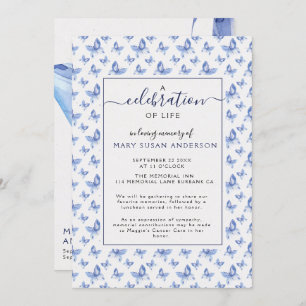 Invitation Mémorial des papillons