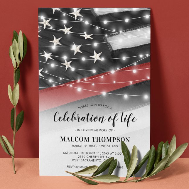 Invitation Mémorial Funéraire des Pompiers (Créateur téléchargé)