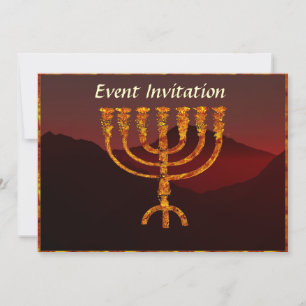 Invitation Menorah de Moshe