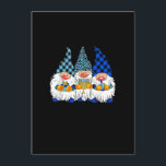 Invitation Menorah juive Trois Gnomes Joyeux Chanukah Gnome H<br><div class="desc">Gnomes Thanksgiving Halloween Joyeux Noël et Happy Hallothanksmas tenue est un cadeau pour les garçons,  filles,  enfants,  maman,  papa,  grand-mère,  hommes,  femmes,  enseignant. Octobre,  novembre Et décembre,  Mélange d'hiver et d'automne ! Célébrez les vacances avec vos amis et votre famille</div>