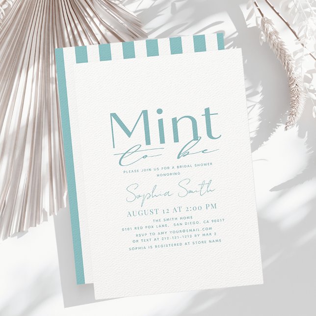 Invitation Mention pour une typographie minimale Fête des mar (Créateur téléchargé)