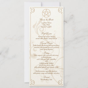 Invitation Menu formel