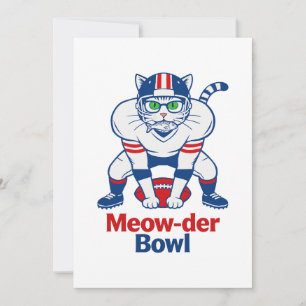 Invitation Meow-der Bowl 