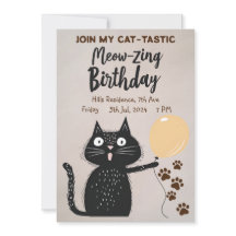Meow-zing Anniversaire ! Chat Noir Rejoignez Mon C