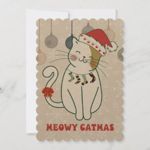 INVITATION "MEOWY CHRISTMAS"