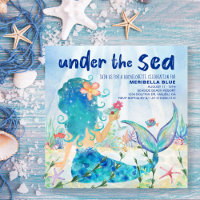 Mer de Mermaid | Tropical Ocean Bachelorette Party