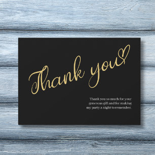 Invitation Merci Anniversaire