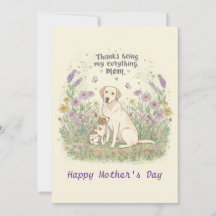 merci d'être ma maman tout