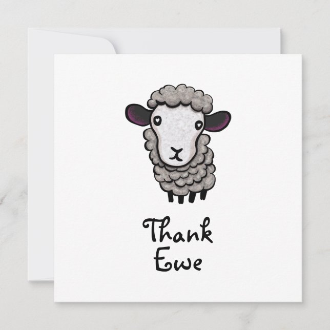 Invitation Merci Ewe (Devant)