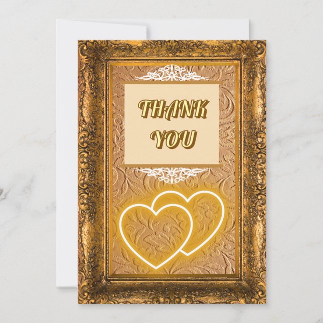 Invitation Merci Mariage Islam Nikah Salutation (Devant)