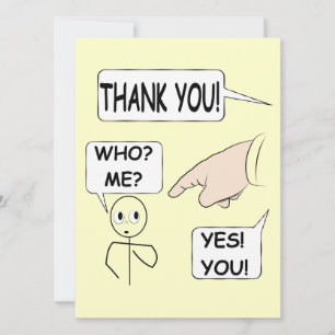 Invitation Merci original