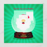 Merci personnalisé de Noël de la suffisance