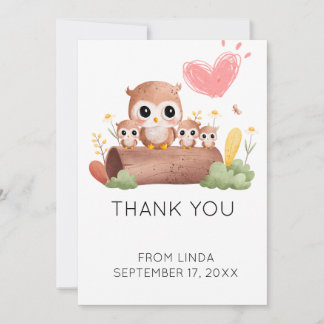 Invitation merci photo ultra son, baby shower drôle