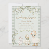 Mère Goose et Baby shower Gosling
