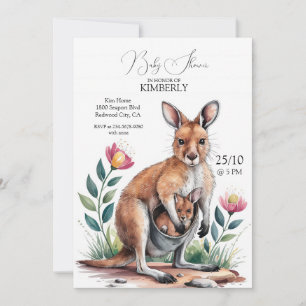Invitation Mère Kangaroo
