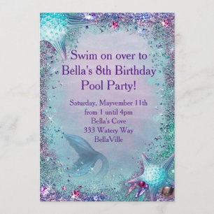Invitation Mermaid Party