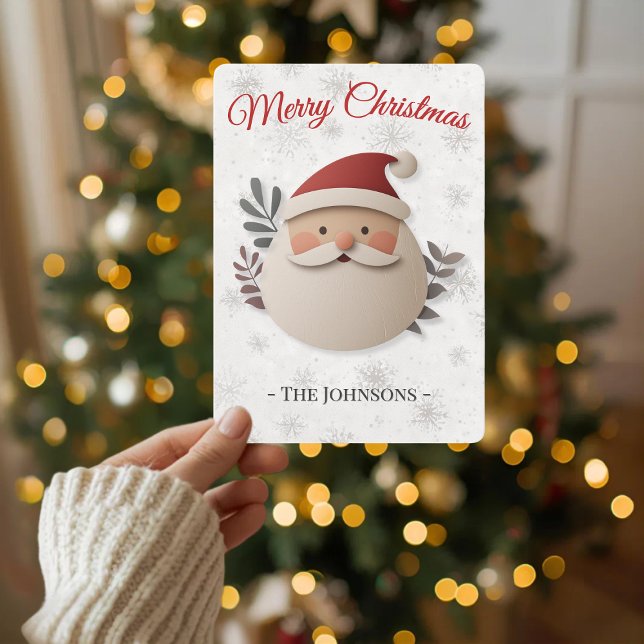 Invitation Merry Christmas Santa – Personalized Family  (Créateur téléchargé)