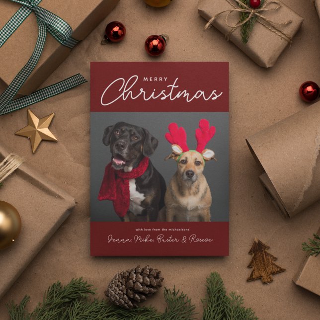 Invitation MERRY NOËL | Ajouter votre photo (Créateur téléchargé)