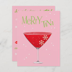 Invitation Merry-tini Merry Martini Holiday Cocktail Party