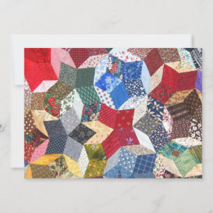 Invitation Merveilleux Star Quilt