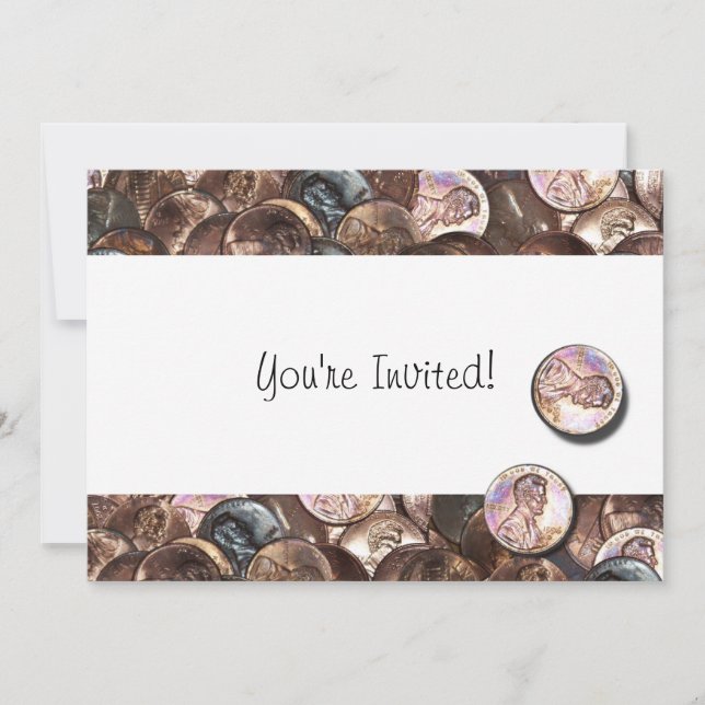 Invitation Mes Deux Cents Vaut La Peine (Devant)