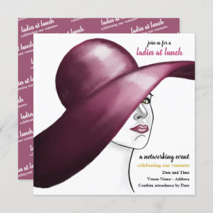 Invitation Mesdames à déjeuner - Une affaire de réseautage ch