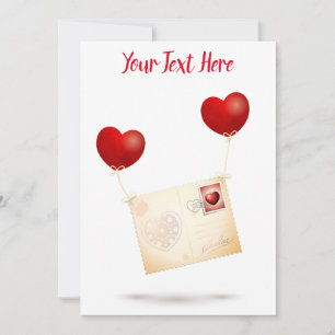 Invitation Message d'amour