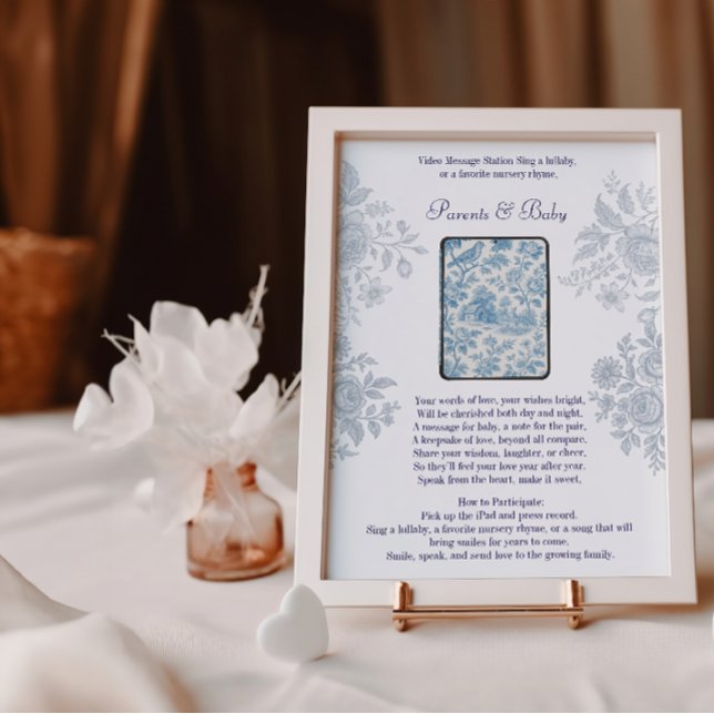 Invitation Message vidéo pour les parents et le bébé (Créateur téléchargé)