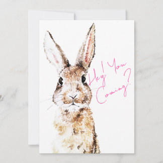 Invitation Messager Lapin