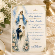 Messe de mariage florale mariale catholique