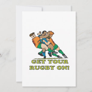 Invitation Mettez votre rugby en marche