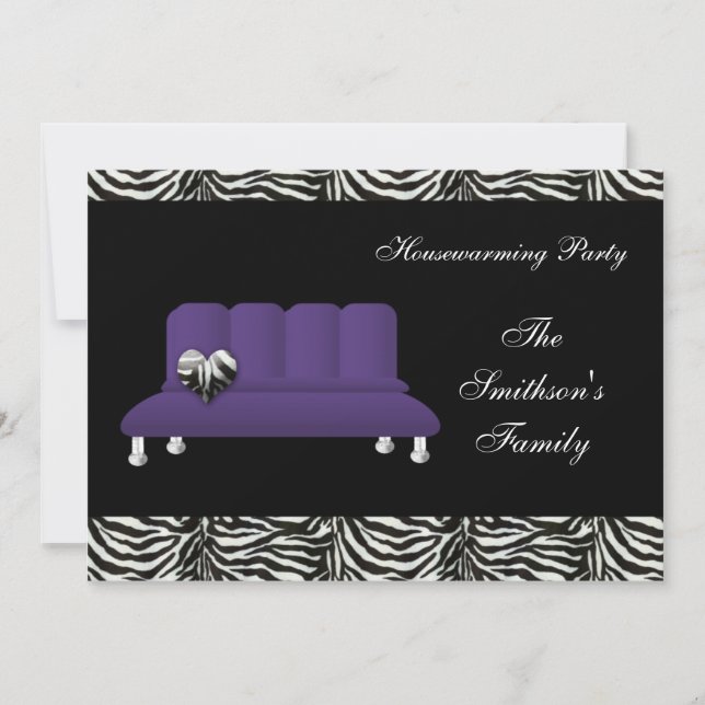 Invitation Meubles Modernes Soirée ménage (Devant)