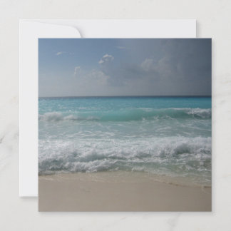 Invitation mexicaine de plage