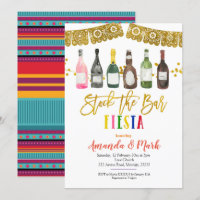 Mexicaine Fiesta Stock The Bar douche couple co-ed