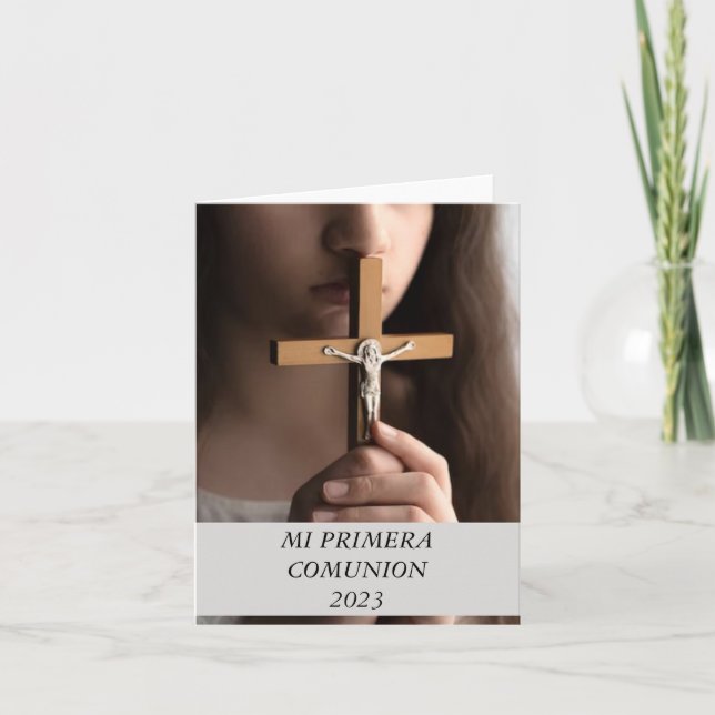 INVITATION MI PRIMERA COMUNION 2023 (Devant)