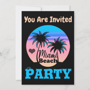 Invitation Miami Beach