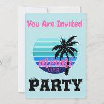 Invitation Miami Beach