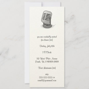 Invitation Microphone