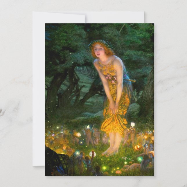 Invitation Midété Eve Edward Robert Hughes (Devant)