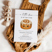 Mignon bébé Kawaii dans le four Baby Shower de cui